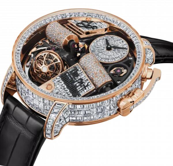 Jacob & Co. OPERA GODFATHER FULL BAGUETTE DIAMONDS ON CASE Watch Replica OP820.40.AA.AA.ABALA Jacob and Co Watch Price Jacob & Co. OPERA GODFATHER FULL BAGUETTE DIAMONDS ON CASE Watch Replica OP820.40.AA.AA.ABALA Jacob and Co Watch Price